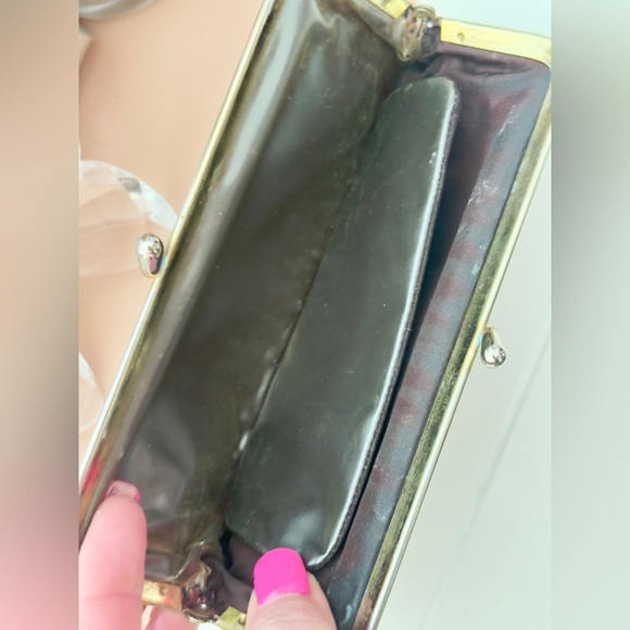 Dior Trotter Kisslock Coin Purse Wallet - Picture 7 of 9